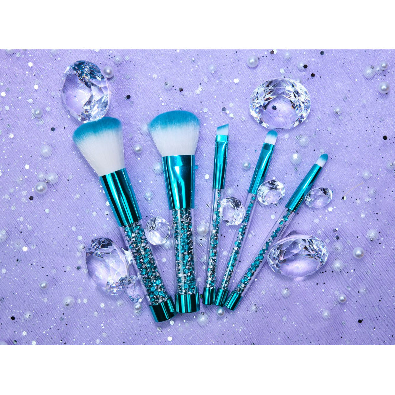 Mini Glam 5-Pc Makeup Brush Set